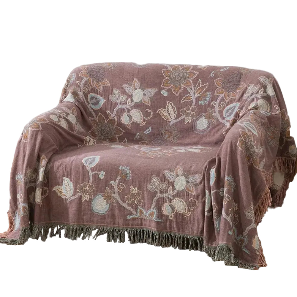Tassel Bed Blanket