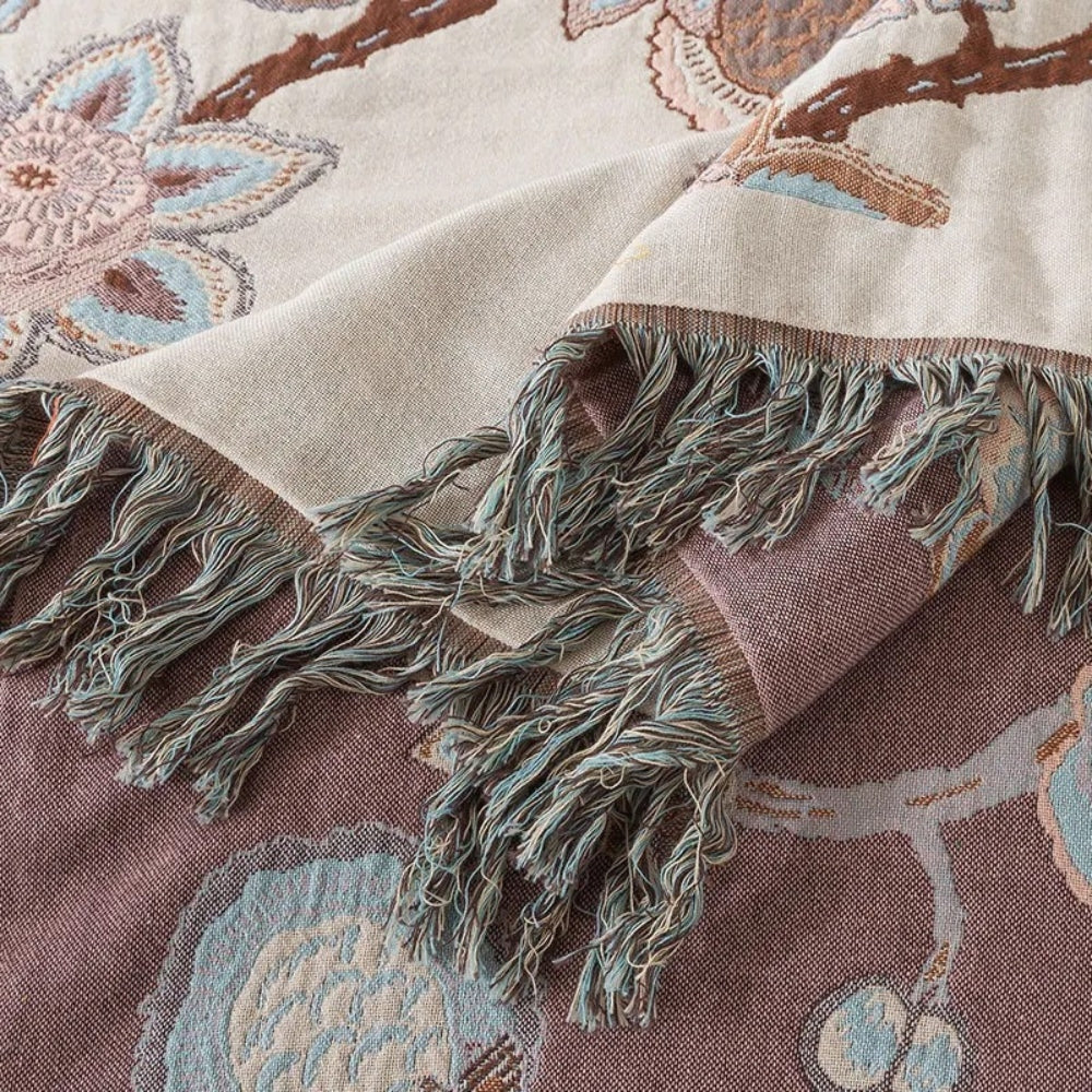 Tassel Bed Blanket
