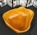 Serving Bowl | Handcrafted Teak Root Wood | 30 cm