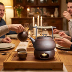 Teapot | Handcrafted Ceramic & Optional Warmer | 350 ml