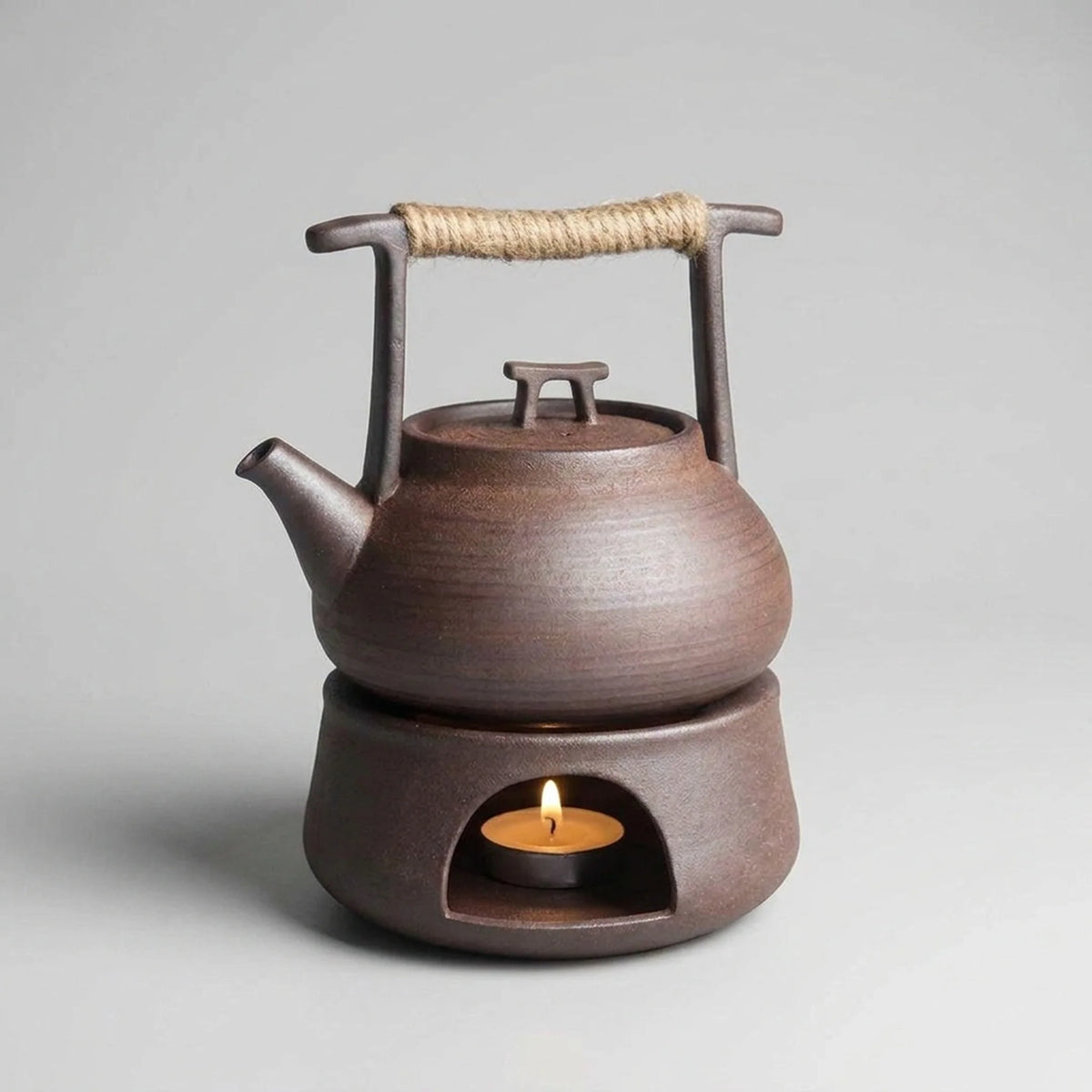 Teapot | Handcrafted Ceramic & Optional Warmer | 350 ml