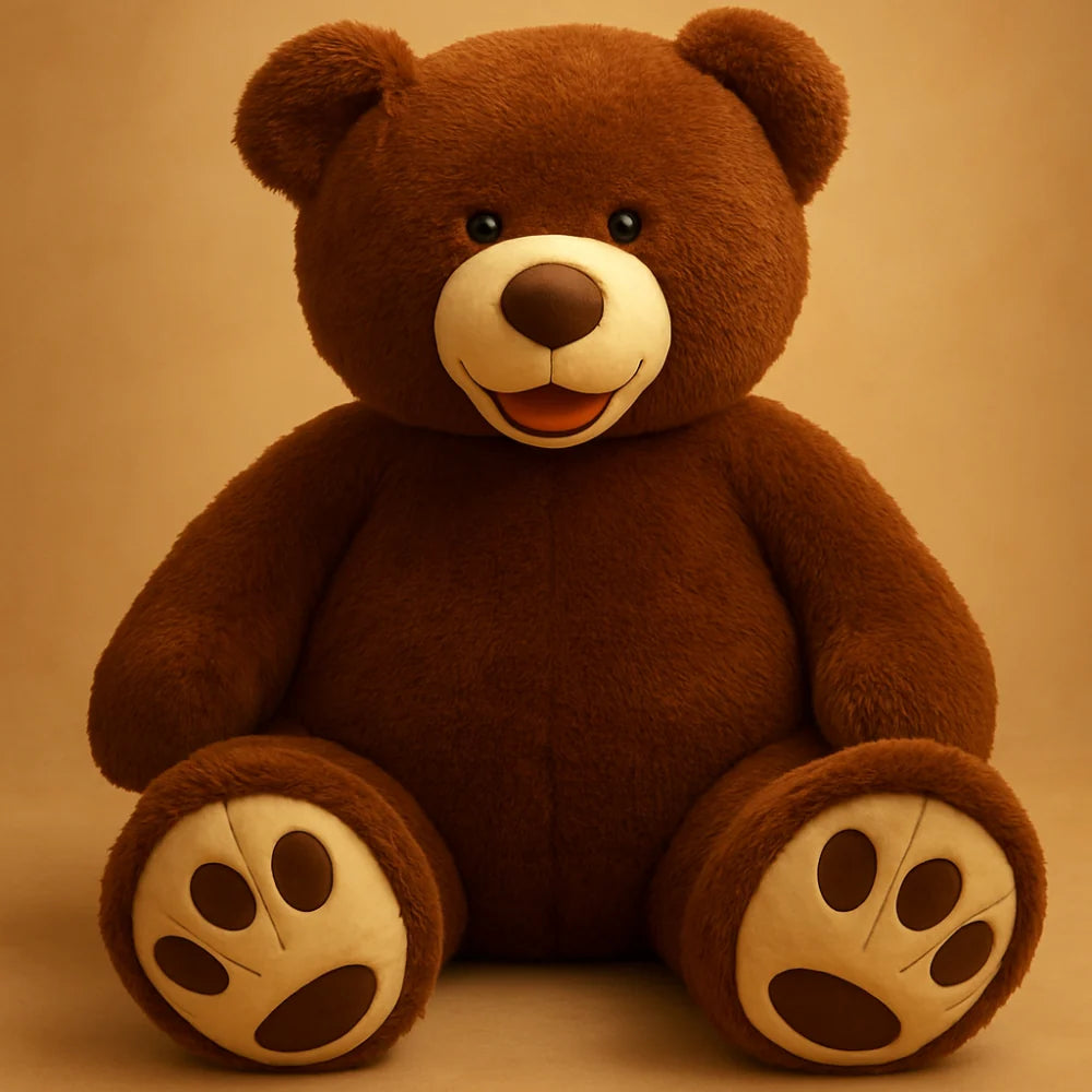 Teddy Bear | Oversized Fluffy Plush & Adjustable Filling | CE Certified