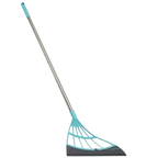 Telescopic Sweeper | Extendable Stainless Steel Rod & Rubber Squeegee Head | 53.1 Inch