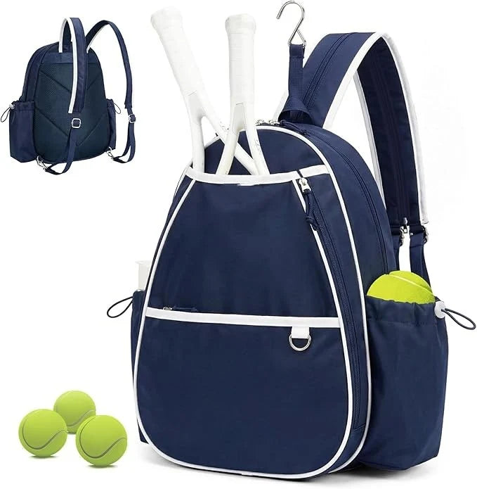 Tennis Racket Backpack | Water-Resistant Multi-Racket Compartment & Padded Straps