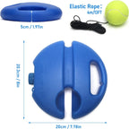 Tennis Trainer | Heavy-Duty Base & Elastic Rope