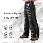 Thermal Pants | 700+ Goose Down & Side Zips