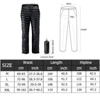 Thermal Pants | 700+ Goose Down & Side Zips