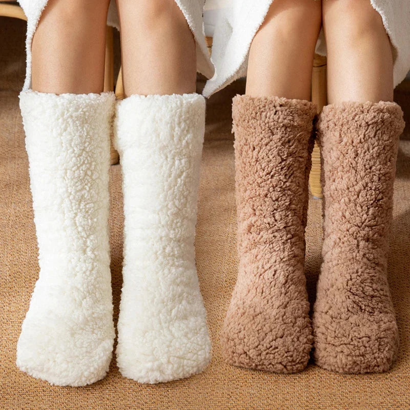 Thermal Socks | Cashmere Plush & Anti-Slip