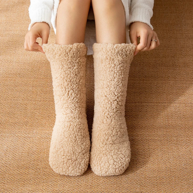 Thermal Socks | Cashmere Plush & Anti-Slip