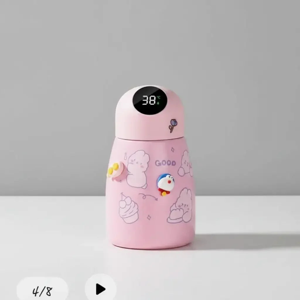 Thermos Bottle | LED Temperature Display & Stainless Steel Vacuum-Insulated | 500 ml