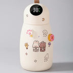 Thermos Bottle | LED Temperature Display & Stainless Steel Vacuum-Insulated | 500 ml