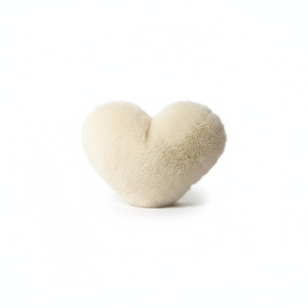Throw Pillow | Extra-Soft Faux Fur & Machine-Washable | 32 x 40 cm
