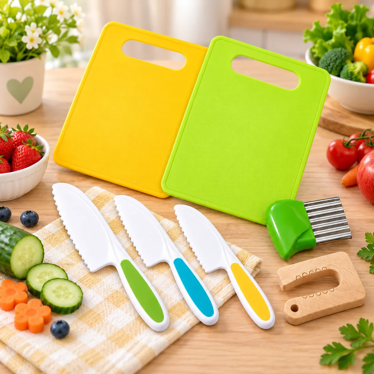 Toddler Chef Set | Child-Sized Utensils & Safe Design