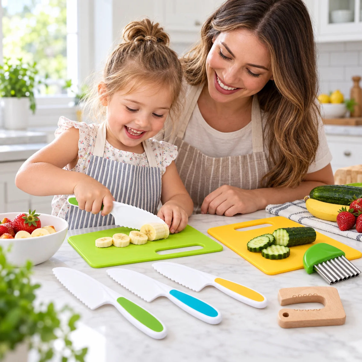 Toddler Chef Set | Child-Sized Utensils & Safe Design
