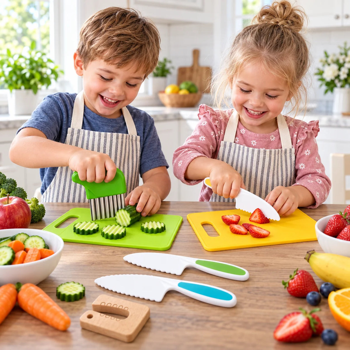 Toddler Chef Set | Child-Sized Utensils & Safe Design