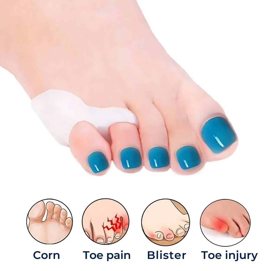 Toe Spacers | Orthopedic Soft Gel & Pain Relief