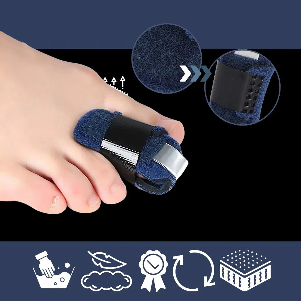 Toe Straightener | Breathable Low-Profile & Adjustable Support