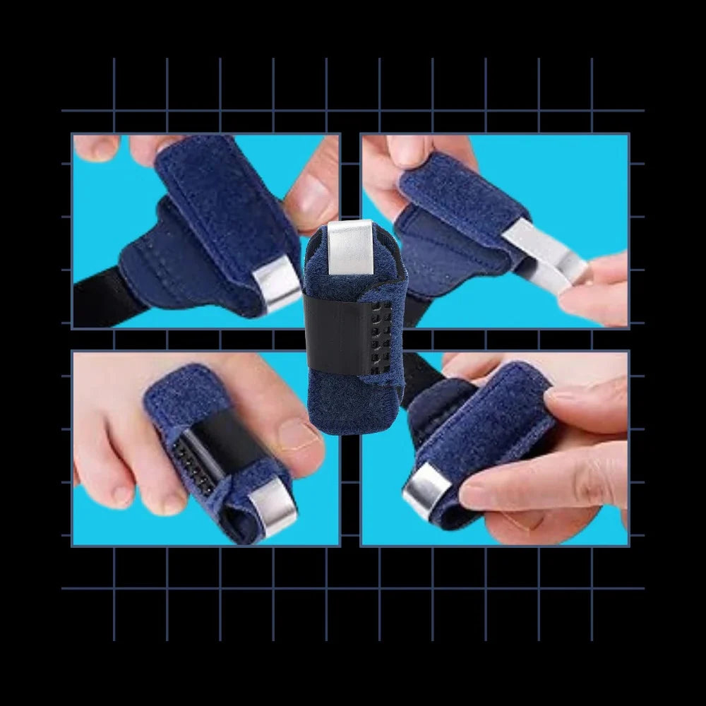 Toe Straightener | Breathable Low-Profile & Adjustable Support