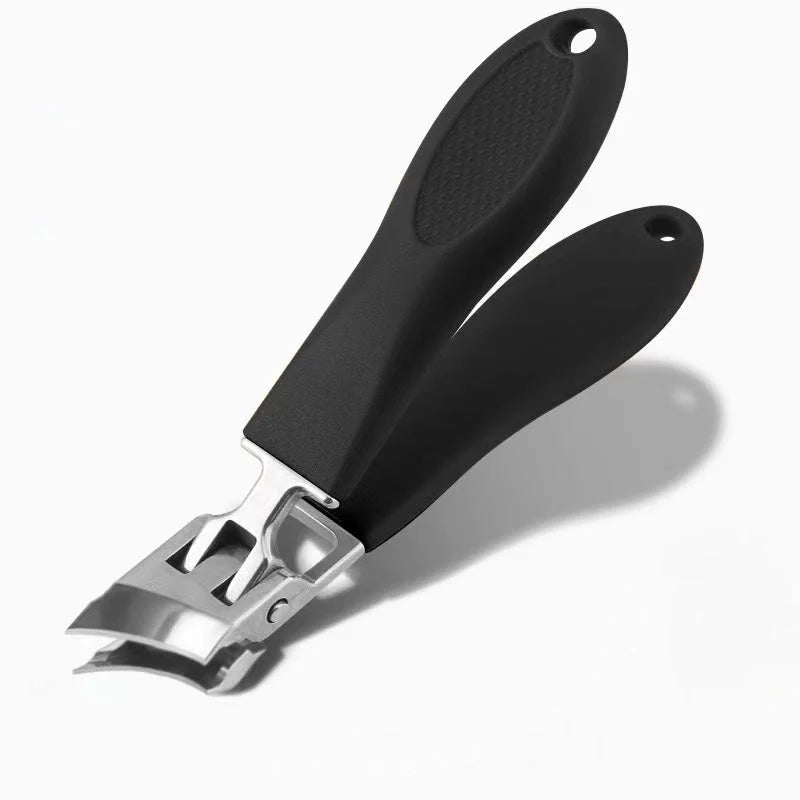 Toenail Clipper | Angled Steel Blades & Anti-Splatter