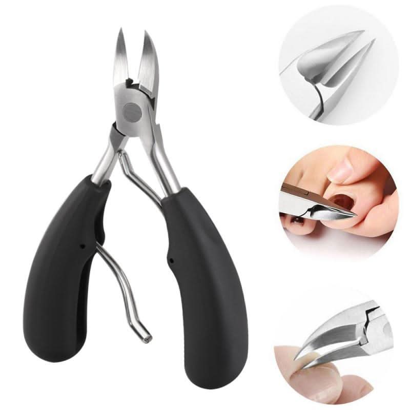 Toenail Scissors | Curved Stainless Steel Blades | Ergonomic Grip