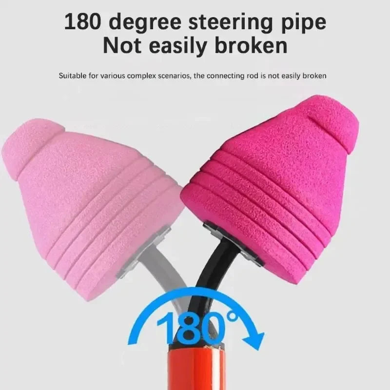 Toilet Plunger | Air-Powered 120psi & Interchangeable Heads
