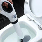 Toilet Plunger | High-Pressure Air Blast & Tool-Free Operation