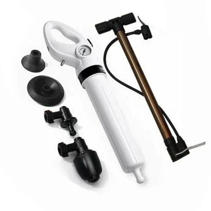 Toilet Plunger | High-Pressure Air Blast & Tool-Free Operation