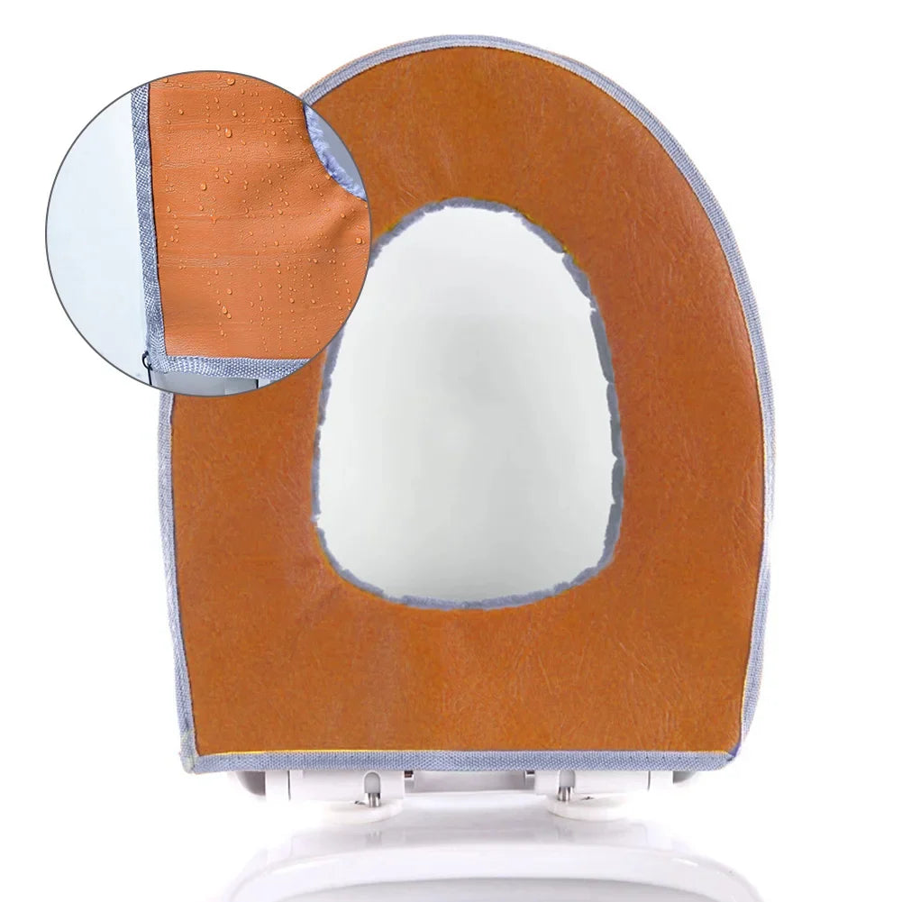 Toilet Seat Cushion | Plush & Washable | Universal Fit