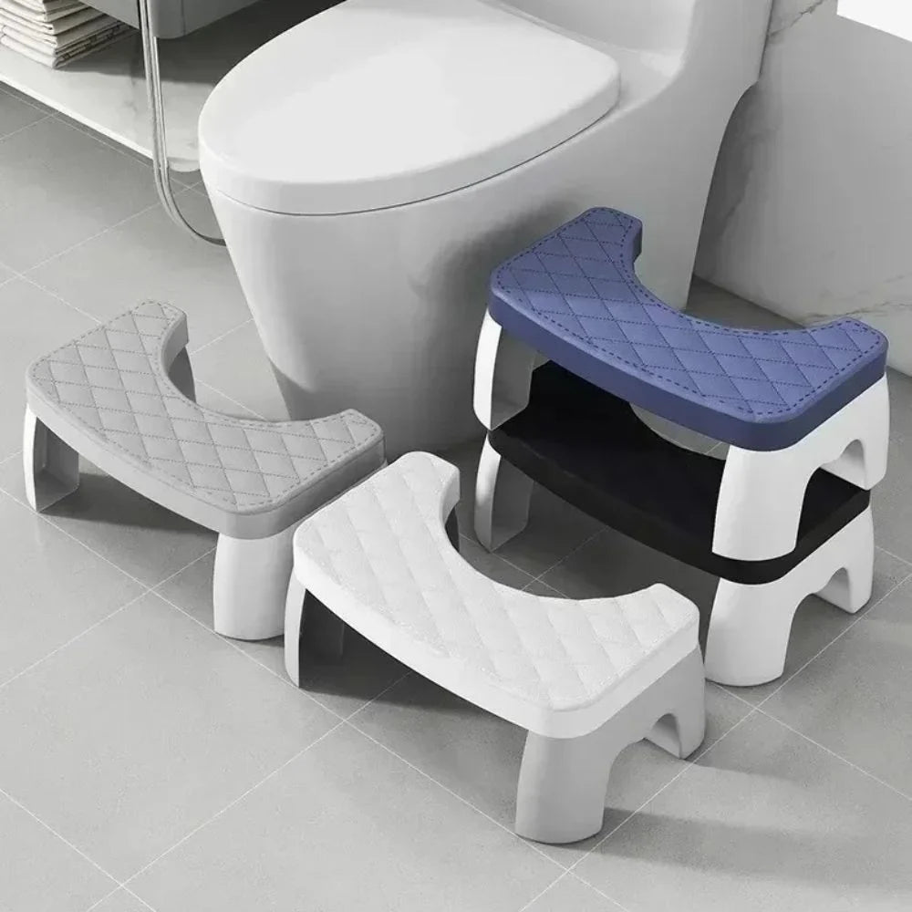 Toilet Squat Stool | Non-Slip & Ergonomic | Adjustable Height