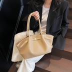 Tote Bag | Grained Leather & Spacious Interior