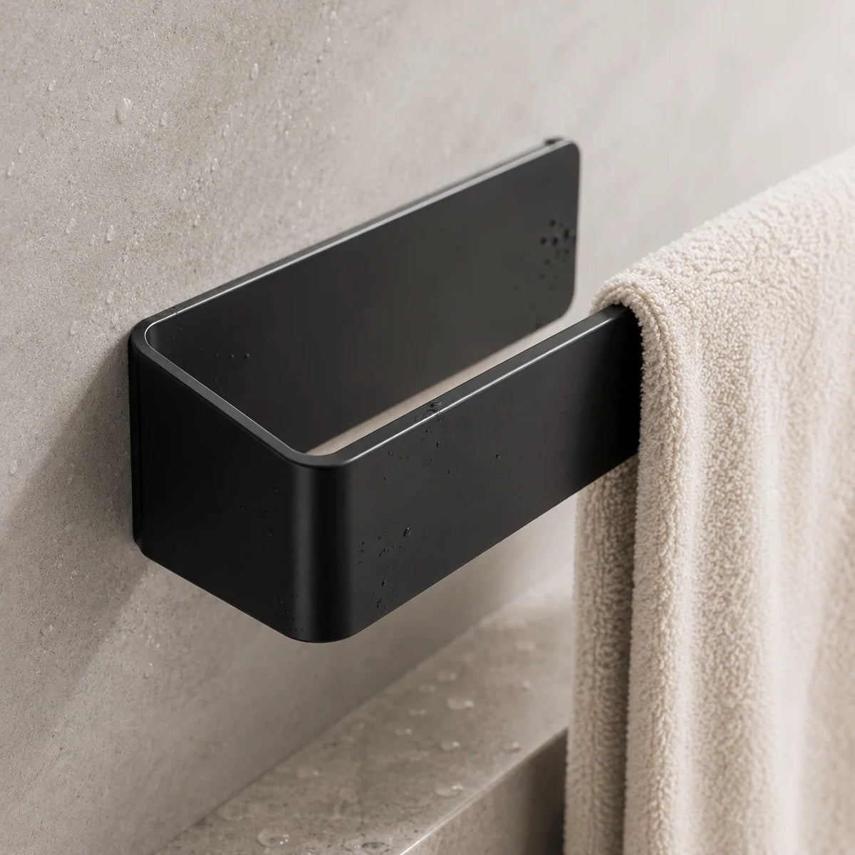 Towel Bar | No-Drill Adhesive & Humidity-Resistant