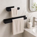 Towel Bar | No-Drill Adhesive & Humidity-Resistant
