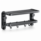 Towel Holder | Drill-Free Suction Cup Mount | Foldable