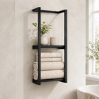 Towel Ladder | Wall-Mounted Rust-Resistant Metal | 2-Tier