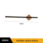 Towel Rack | Stainless Steel & Wood Wall-Mounted | 40 Or 50 Cm