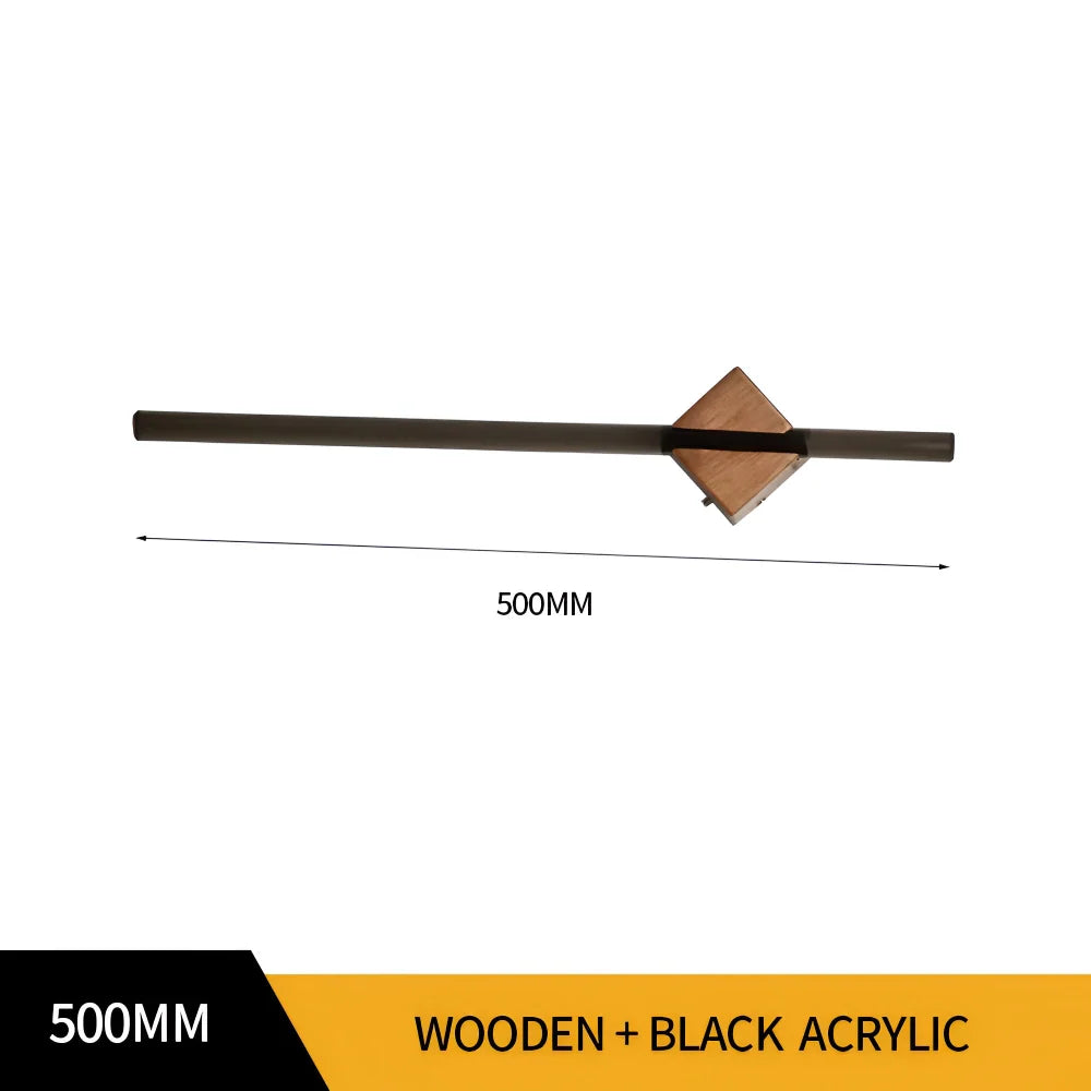 Towel Rack | Stainless Steel & Wood Wall-Mounted | 40 Or 50 Cm