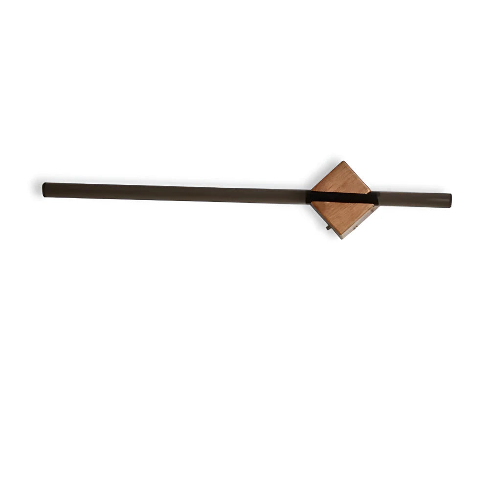 Towel Rack | Stainless Steel & Wood Wall-Mounted | 40 Or 50 Cm