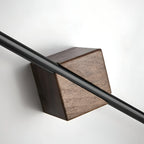 Towel Rack | Stainless Steel & Wood Wall-Mounted | 40 Or 50 Cm