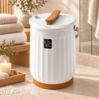 Towel Warmer | Touchscreen Timer & Aromatherapy | Heats 2 Towels