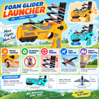 Toy Airplane Shooter | Handheld Foam & Battery-Free