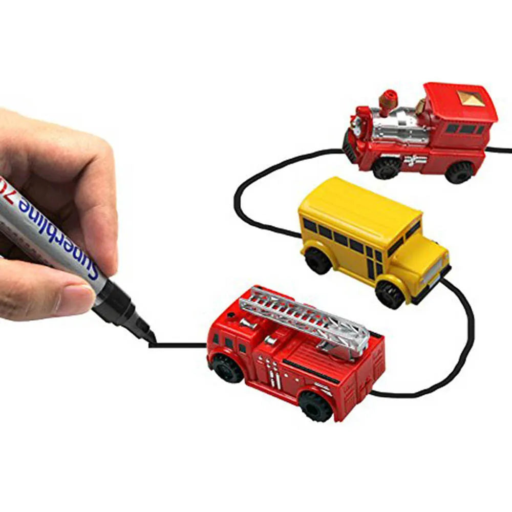 Toy Car | Line-Following & Marker-Included | Assorted Styles