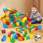 Train Track Toy | Magnetic Modular Track & USB Rechargeable