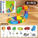 Train Track Toy | Magnetic Modular Track & USB Rechargeable
