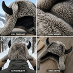 Trapper Hat | Faux Fur-Lined & Adjustable Ear Flaps