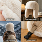 Trapper Hat | Plush Synthetic & Fold-Down Ear Flaps