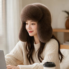 Trapper Hat | Plush Synthetic & Fold-Down Ear Flaps