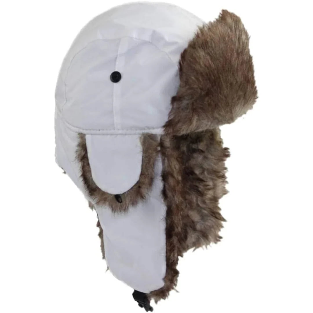 Trapper Hat | Windproof & Water-Repellent Faux-Fur Lined