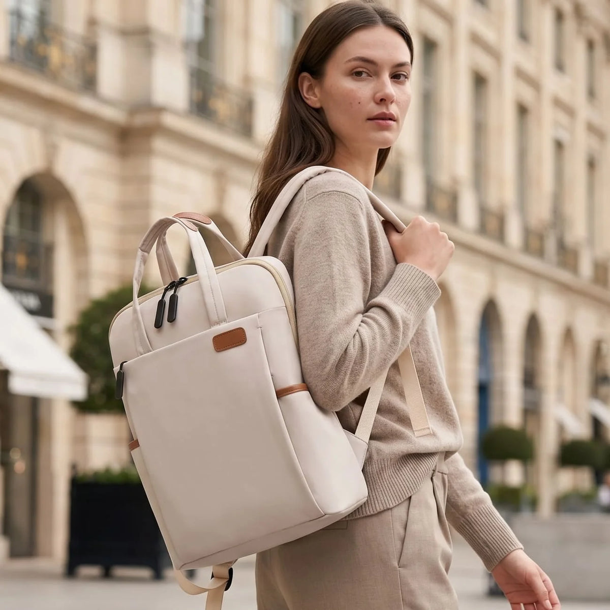 Travel Backpack | Anti-Theft Hidden Back Zipper & Water-Resistant Oxford