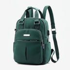 Travel Backpack Purse | USB Charging Port & Waterproof Nylon