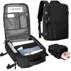Travel Backpack | Waterproof Nylon, Anti-Theft & USB Charging | 35L Carry-On Friendly